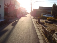 松島への道