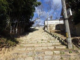 仏心寺の階段２