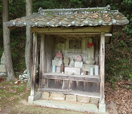 １７番札所の祠