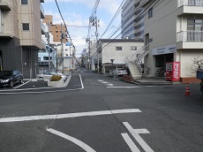 城の堀の跡