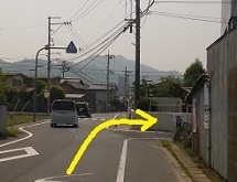 里庄小学校分岐