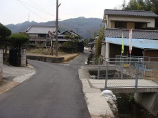 県境峠への分岐