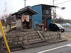 日和峠の石仏