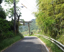 森池の鳥居