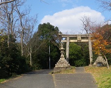 新庄八幡宮の鳥居