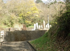 扇の嵶の墓地