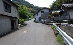 県道前の分岐１