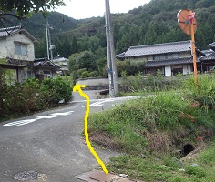 仏教寺参道