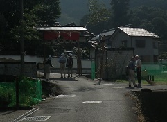 道林寺手前