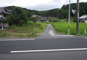 53号線から東へ