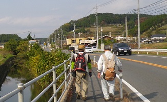 誕生寺川横