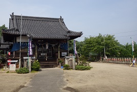 稗田大師寺遠景