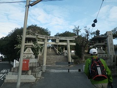 稗田八幡宮の鳥居