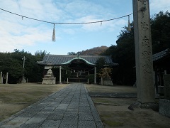 稗田八幡宮拝殿
