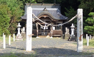 西幸神社拝殿