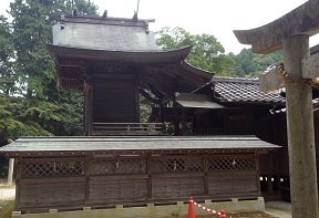 佐良神社本殿