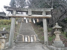 用之江菅原神社鳥居