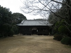 用之江菅原神社拝殿