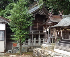 龍川神社本殿